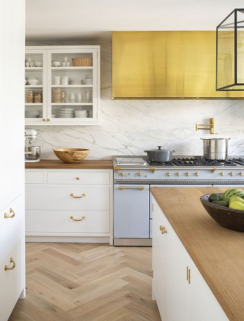 Beverly Hills Kitchen Transformation Inspired By Betty Crocker and Claude Monet