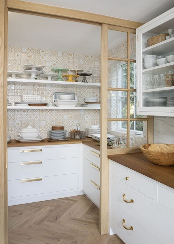Beverly Hills Kitchen Transformation Inspired By Betty Crocker and Claude Monet