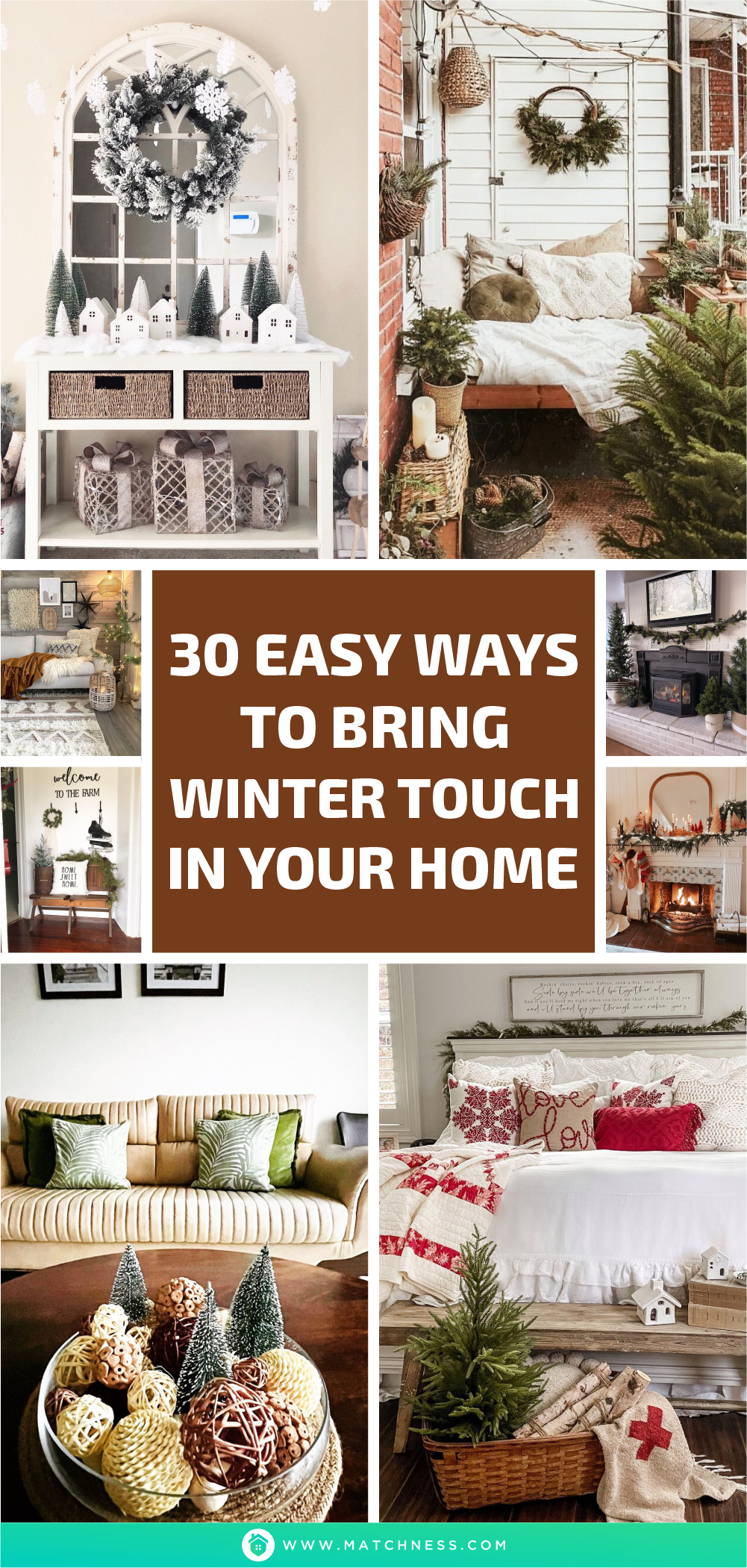 30 easy ways to bring winter touch in your home1