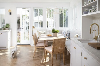Beverly Hills Kitchen Transformation Inspired By Betty Crocker and Claude Monet