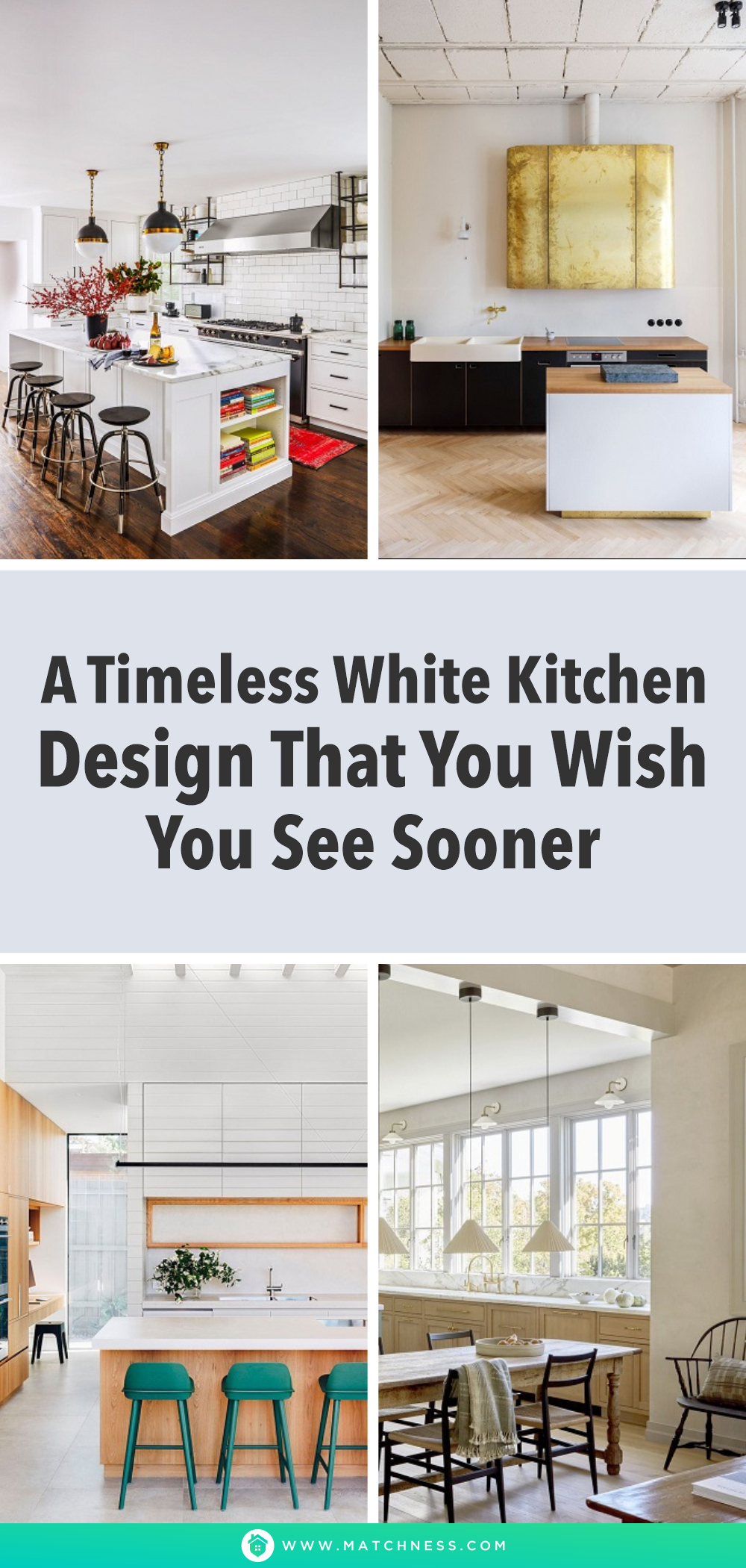 A timeless white kitchen design that you wish you see sooner1 (1)
