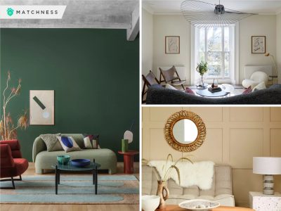 Chosen colors to make your room feel brighter and bigger