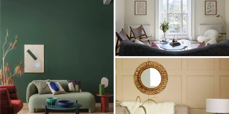 Chosen colors to make your room feel brighter and bigger