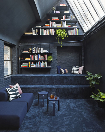 Dramatic and relaxing study room Glorious Study Room Design Ideas For Happy Homework Zones