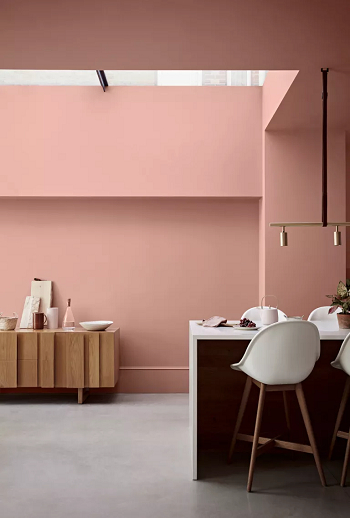 Earthy pinks Chosen Colors To Make Your Room Feel Brighter And Bigger