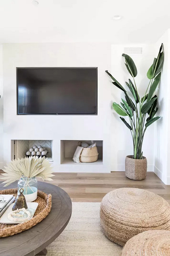 Faux fireplace for storage Most Wanted Faux Fireplace Ideas To Warm Up Your Space In Winter