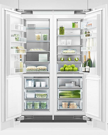 Fresh refrigerator and freezer Most Essential Elements To Have A Healthy Kitchen Design