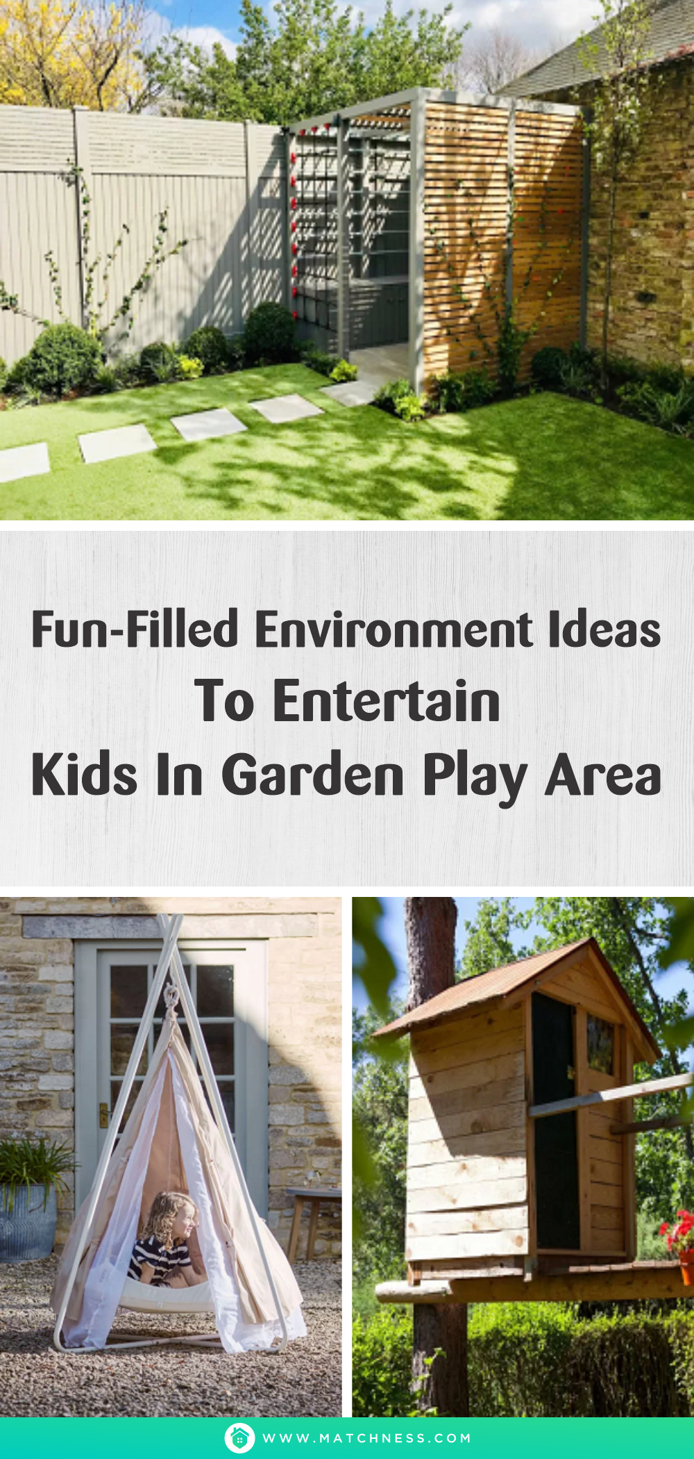 Fun-filled environment ideas to entertain kids in garden play area1