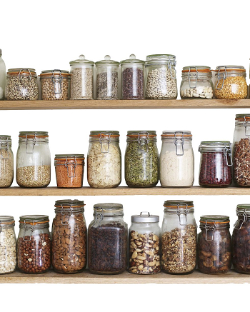 Prepped pantry Most Essential Elements To Have A Healthy Kitchen Design
