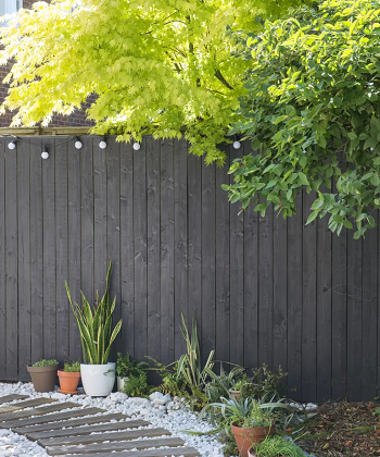 Put a tall fence Home Improvement Ideas To Keep Gardens Safe And Secure
