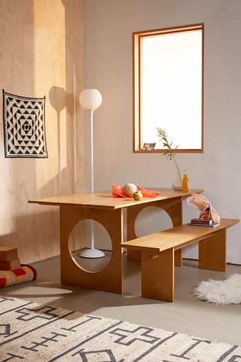 Urban dining room Dining Room With Benches Looks Better Than Chairs