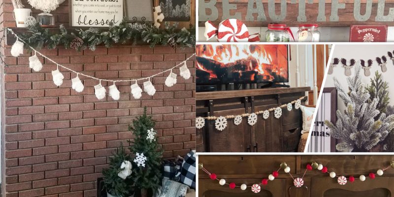 30 garland ideas for your sweet winter decorations2