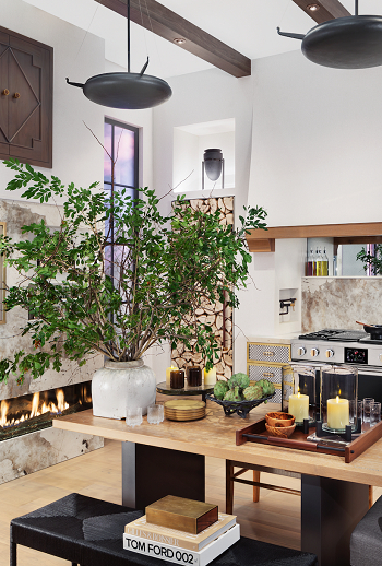 7 Paired with a Contemporary Fireplace 7 Top Kitchen Designs That Will Blow Your Mind
