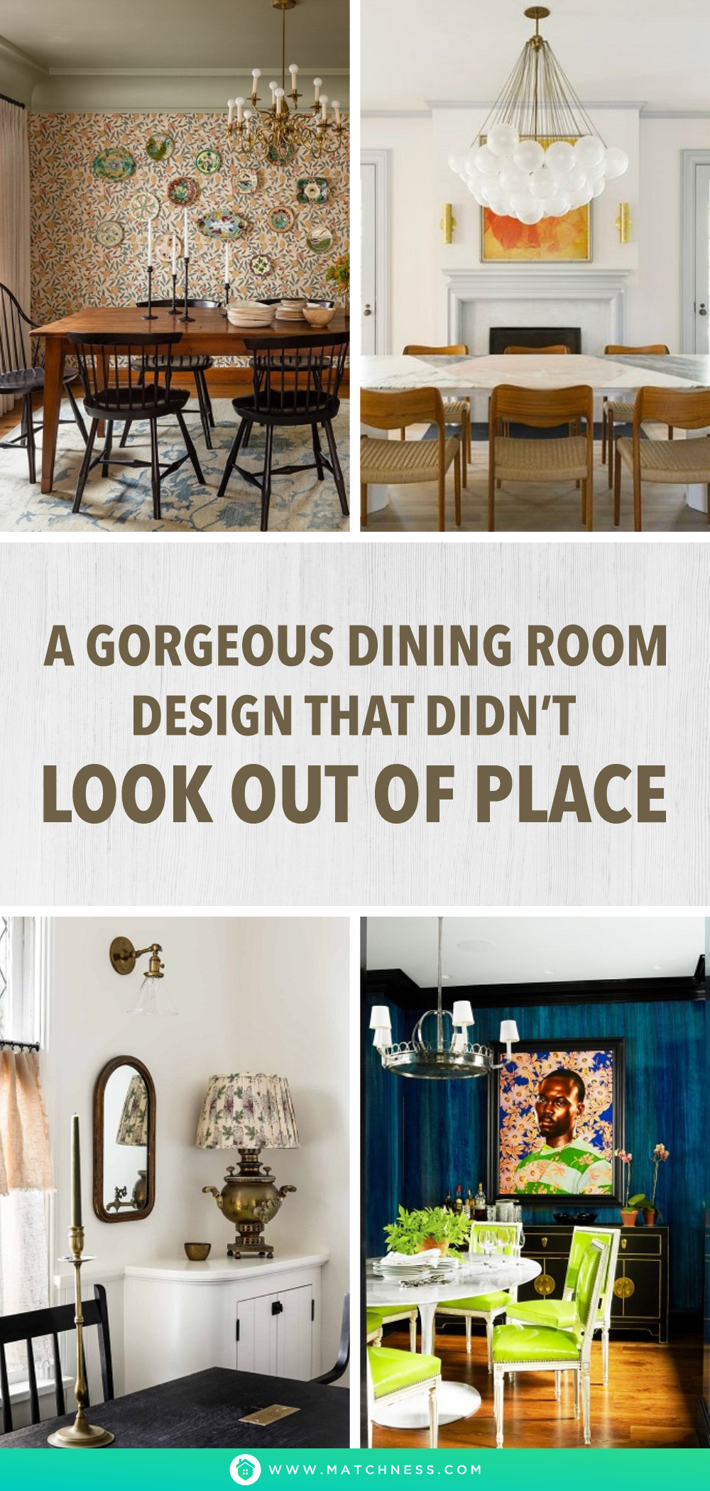 A gorgeous dining room design that didn’t look out of place1