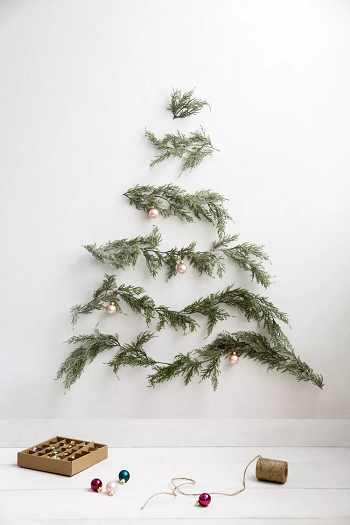 A still life tree Alternative Christmas Tree Ideas To Reinvent In Holiday Tradition