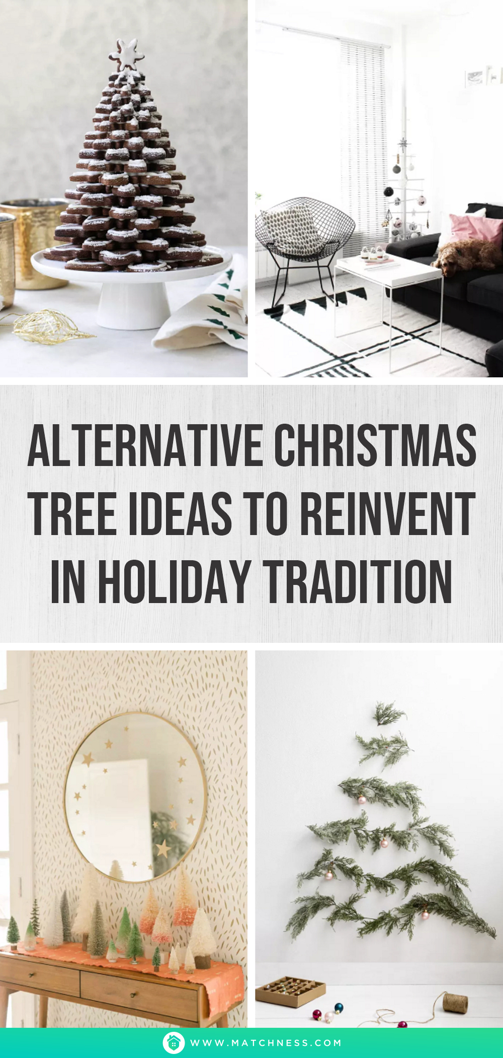 Alternative christmas tree ideas to reinvent in holiday tradition1
