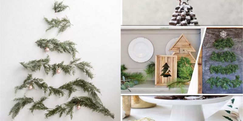 Alternative christmas tree ideas to reinvent in holiday tradition2