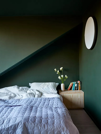 Camouflage the awkward architecture Paint Tricks For Small Rooms To Have Tiny But Purposeful Space