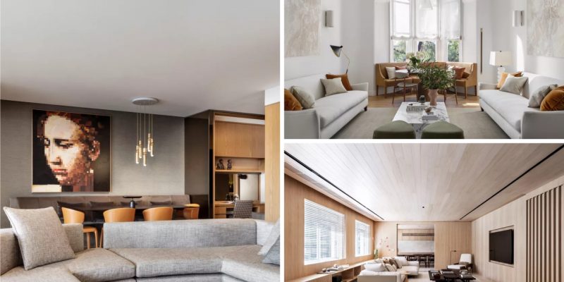 Display ideas of furniture as room divider for cozier living room