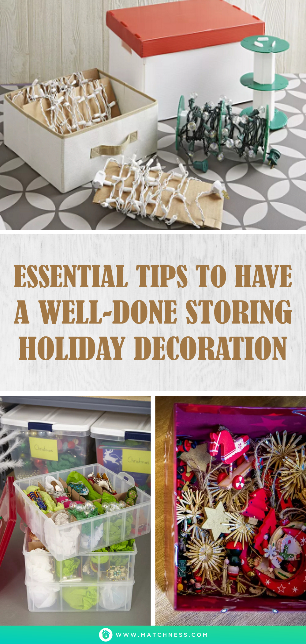 Essential tips to have a well-done storing holiday decoration1