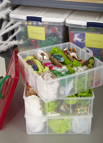 Gather garlands Essential Tips To Have A Well-Done Storing Holiday Decoration