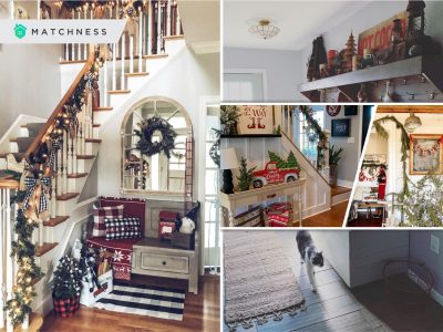 Get interesting christmas entryway decor with these 30 ideas2