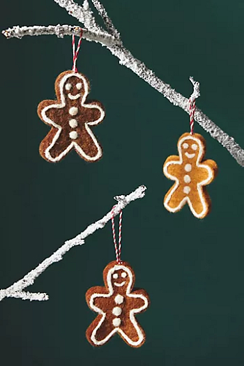 Gingerbread ornaments Sumptuous Christmas Tree Ornaments To Pop Up Your Home