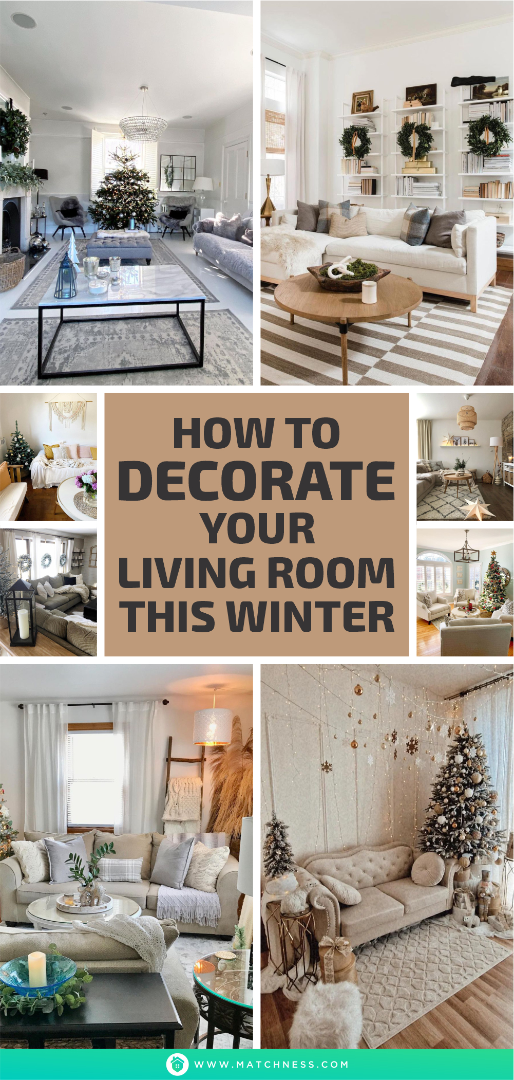 How to decorate your living room this winter 1