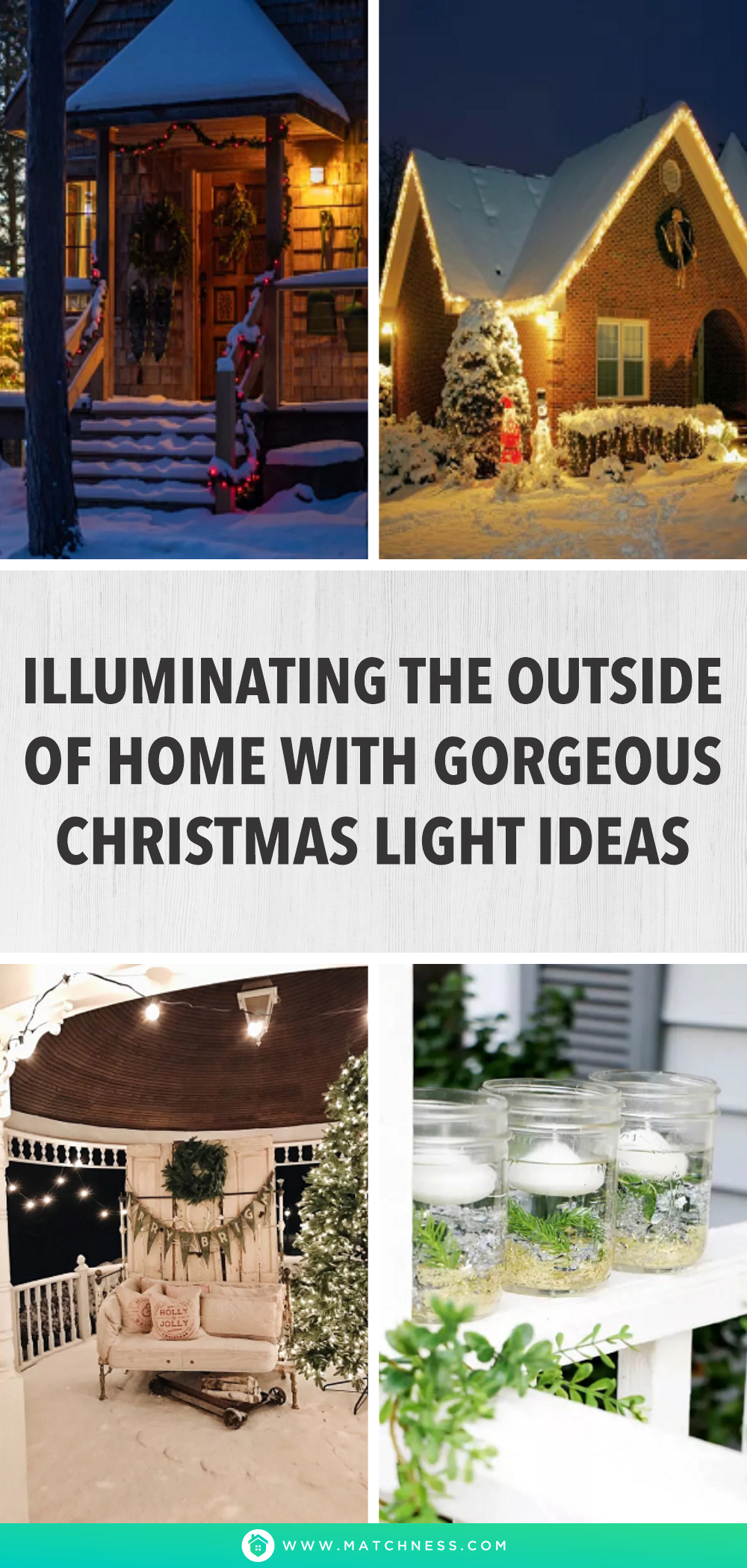Illuminating the outside of home with gorgeous christmas light ideas1