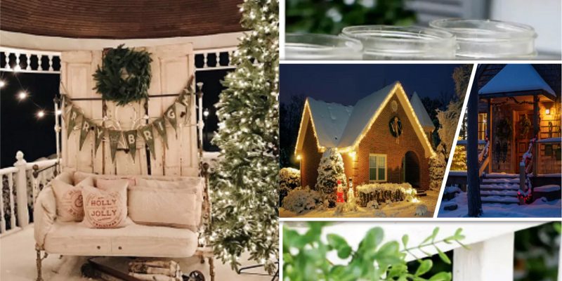 Illuminating the outside of home with gorgeous christmas light ideas2