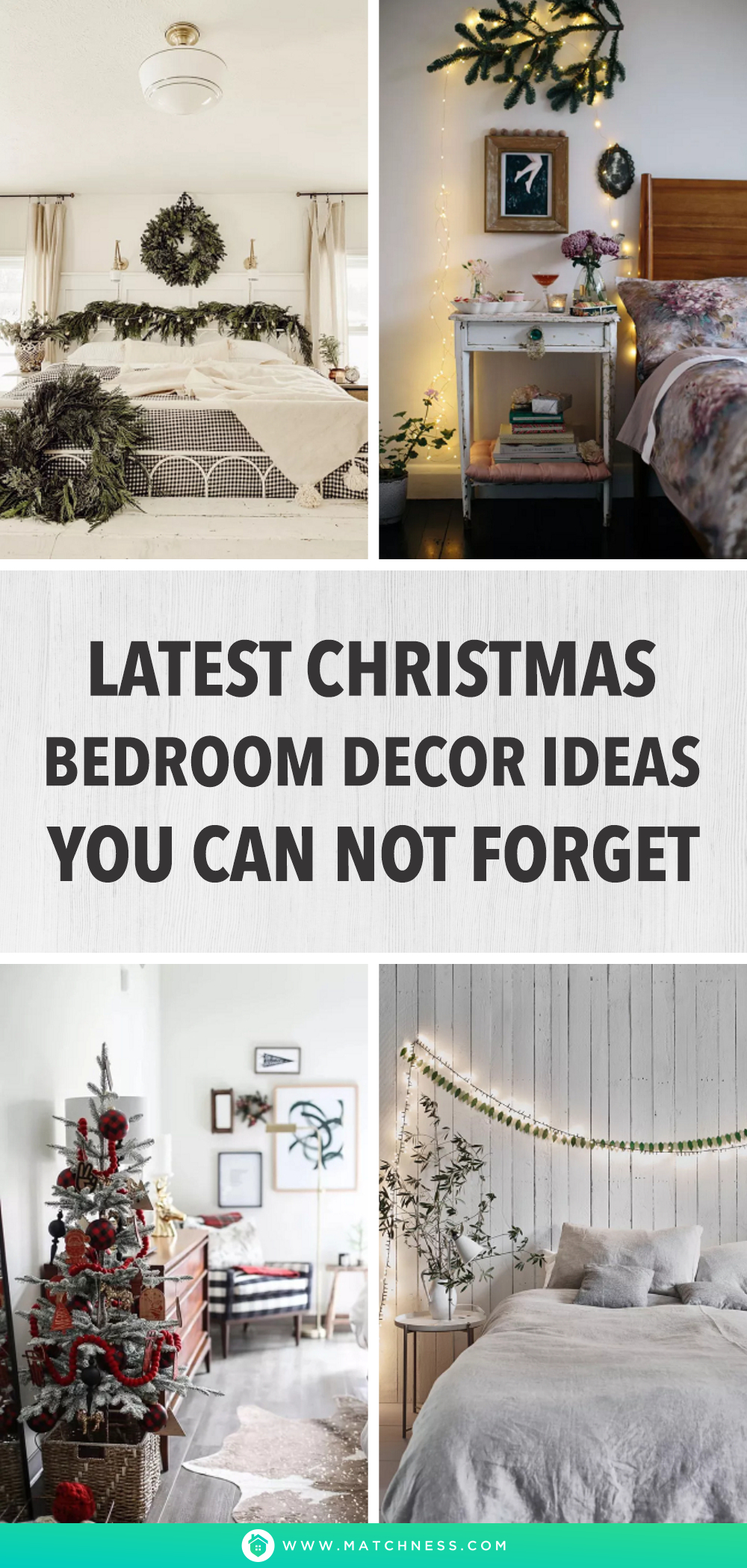 Latest christmas bedroom decor ideas you can not forget1