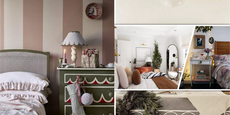 Latest christmas bedroom decor ideas you can not forget2
