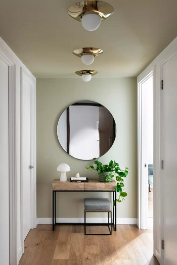 Paint the ceiling the same as the walls Paint Tricks For Small Rooms To Have Tiny But Purposeful Space
