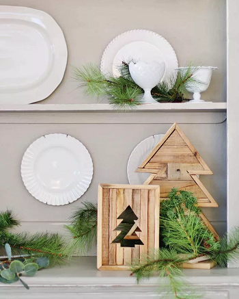 Pallet wood Alternative Christmas Tree Ideas To Reinvent In Holiday Tradition