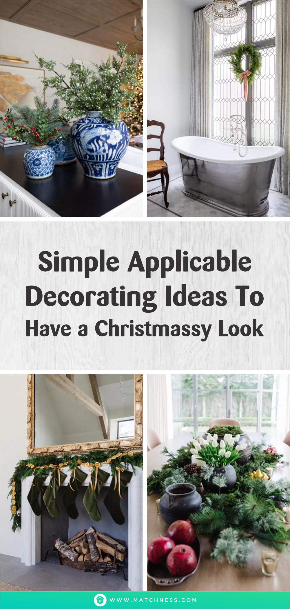 Simple applicable decorating ideas to have a christmassy look1