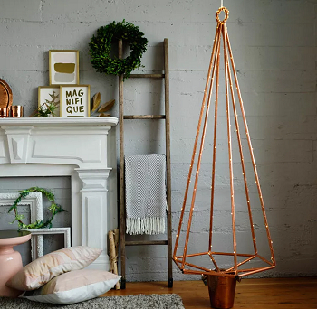 Untitledabstract tree Alternative Christmas Tree Ideas To Reinvent In Holiday Tradition