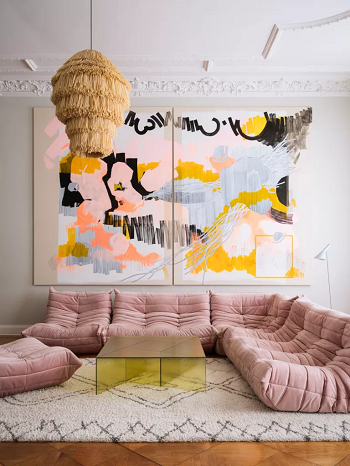 A slouchy sectional sofa Precious Sofa Ideas To have Eye Candy Living Room Scheme