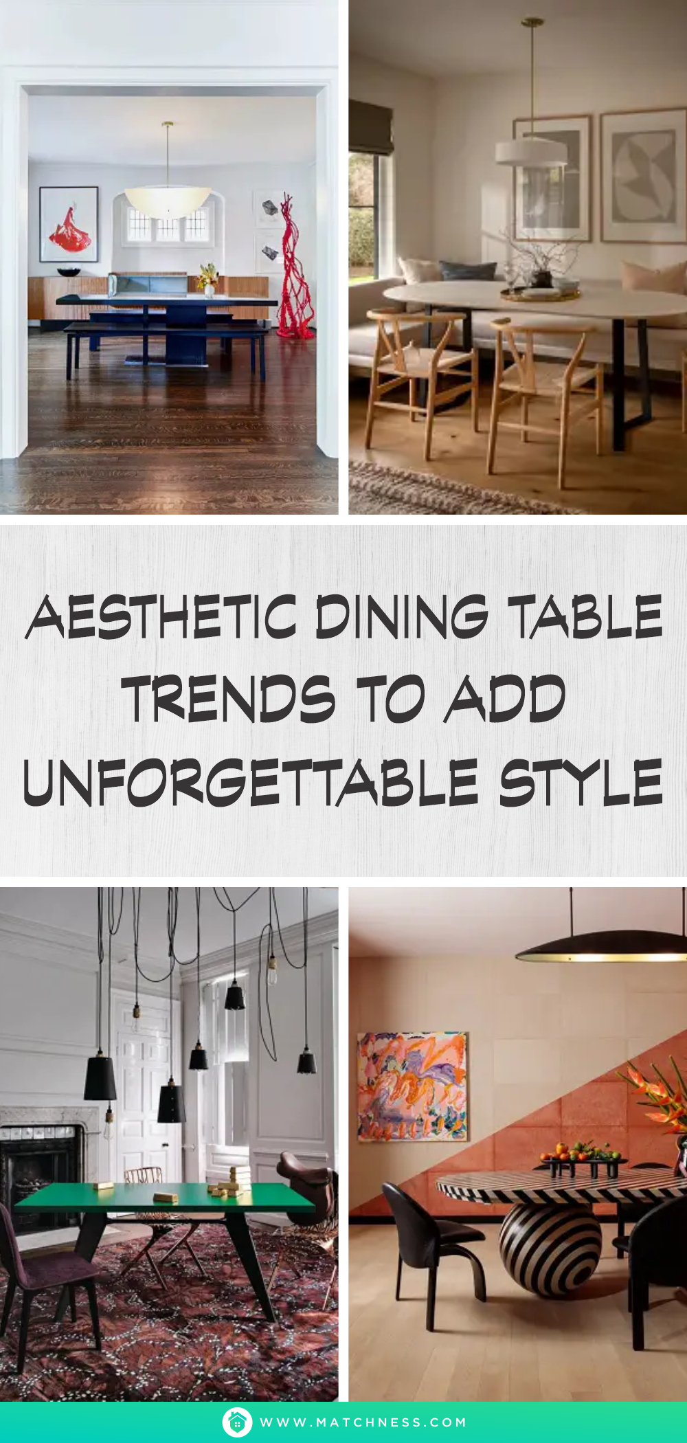 Aesthetic dining table trends to add unforgettable style1