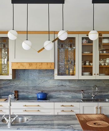 Architectural pendants Hottest Kitchen Trends In 2023 For New Space-Saving Home Design