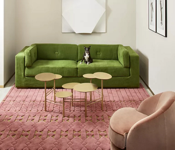 Bright green Comforting Sofa Color Trends To Be Shown In 2023