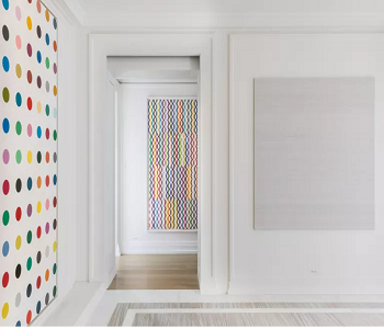 Colorful and subdued palette Wall Art Trends To Elevate Home Interior Design In 2023