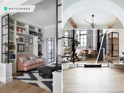 Crittall-style doors, windows, and room dividers ideas for timeless home design2