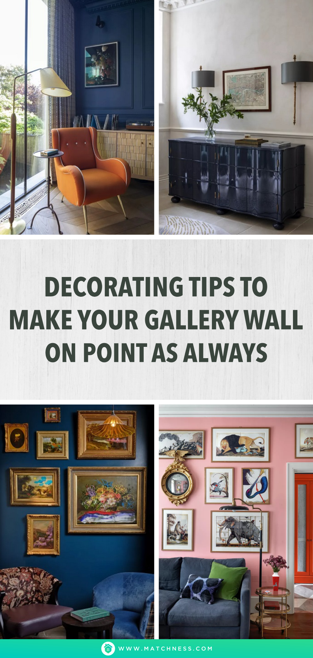 Decorating tips to make your gallery wall on point as always1