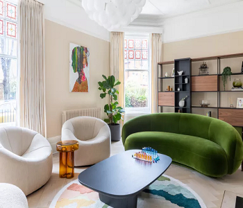 Embrace curvy with a shapely sofa Precious Sofa Ideas To have Eye Candy Living Room Scheme