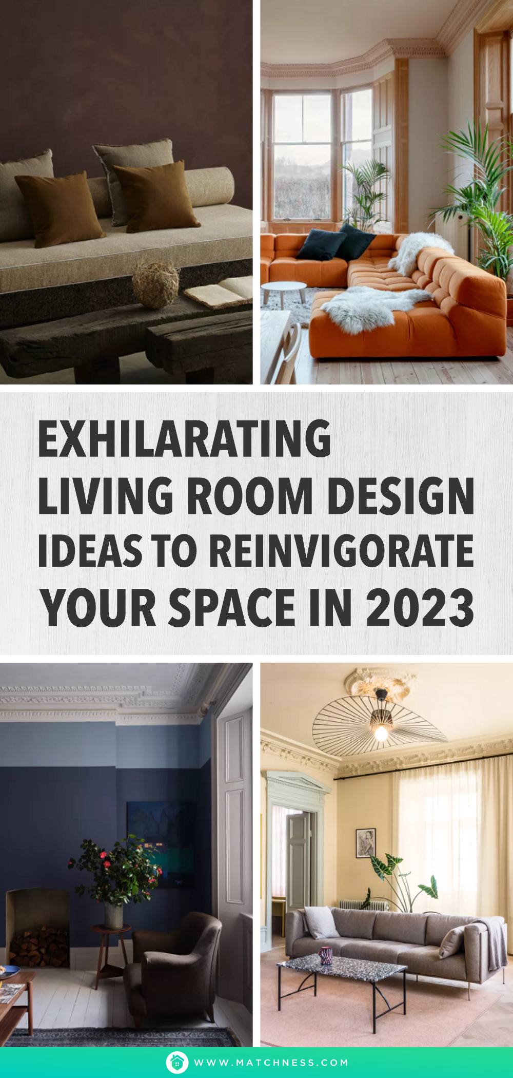Exhilarating living room design ideas to reinvigorate your space in 20231