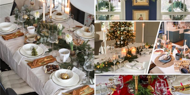 How to set up your dining table for the best christmas dinner2