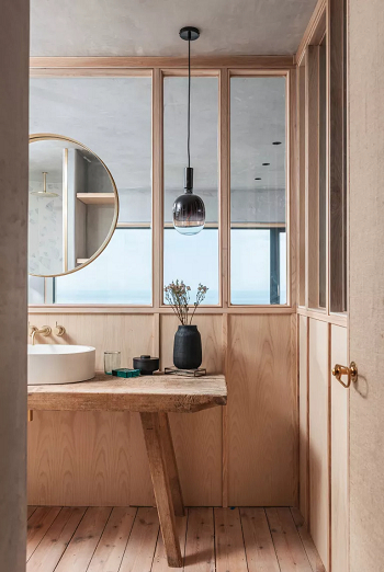 Japandi style Bathroom Trends With Decorative And Functional Approach For 2023 Design