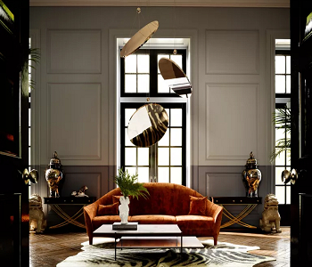 Mirrored brass Excellent Key Lighting Trends For Stunning Home Design In 2023