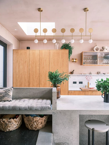 Pink feat grey Unexpected Decorating Ideas To Pair With On-Trend Rosy Hues 