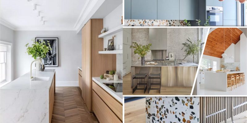 Sleek waterfall countertop ideas for greatest kitchen island style2